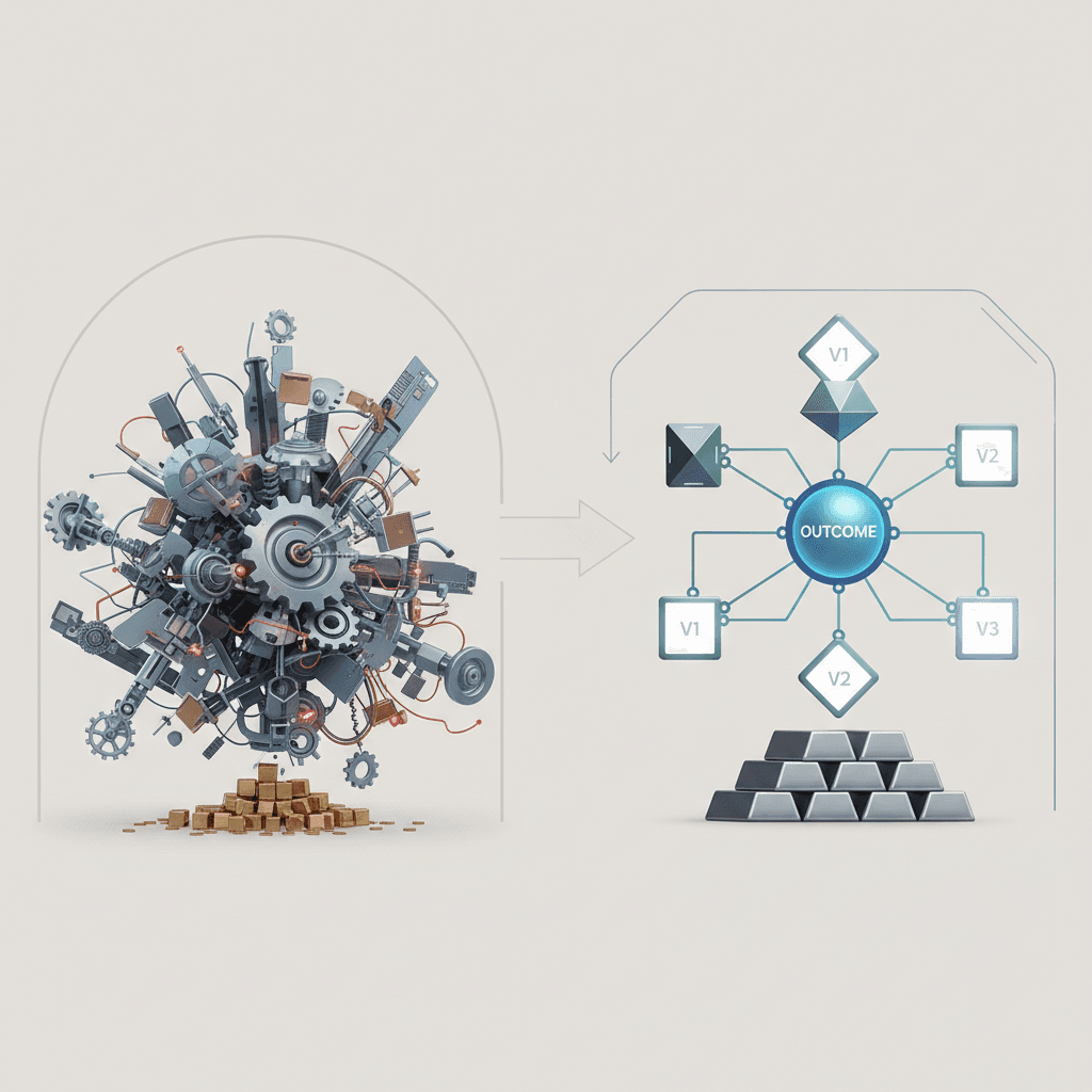 How to Scope an MVP Without Wasting Budget comparison visual