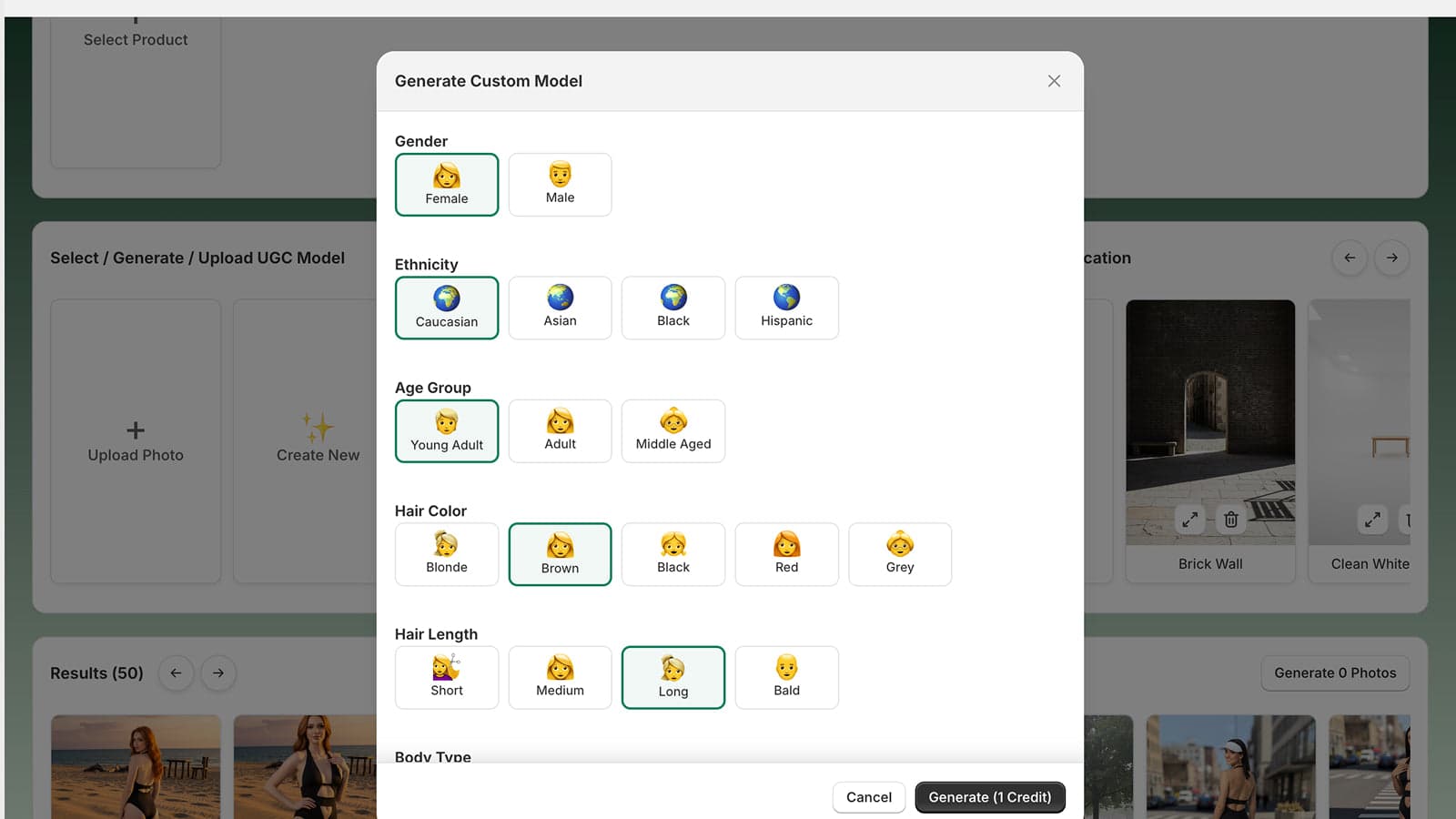 MyUGC Shopify App dashboard screen