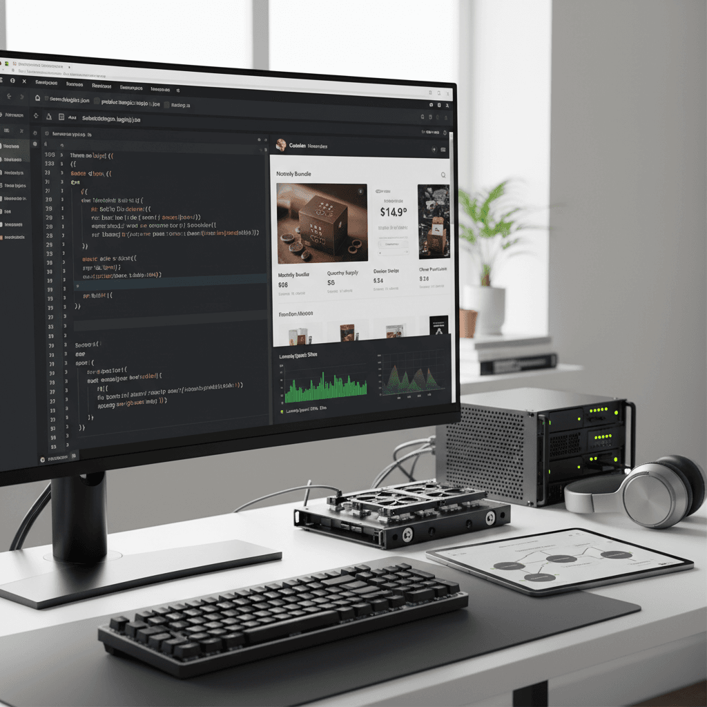 Shopify storefront UX visual