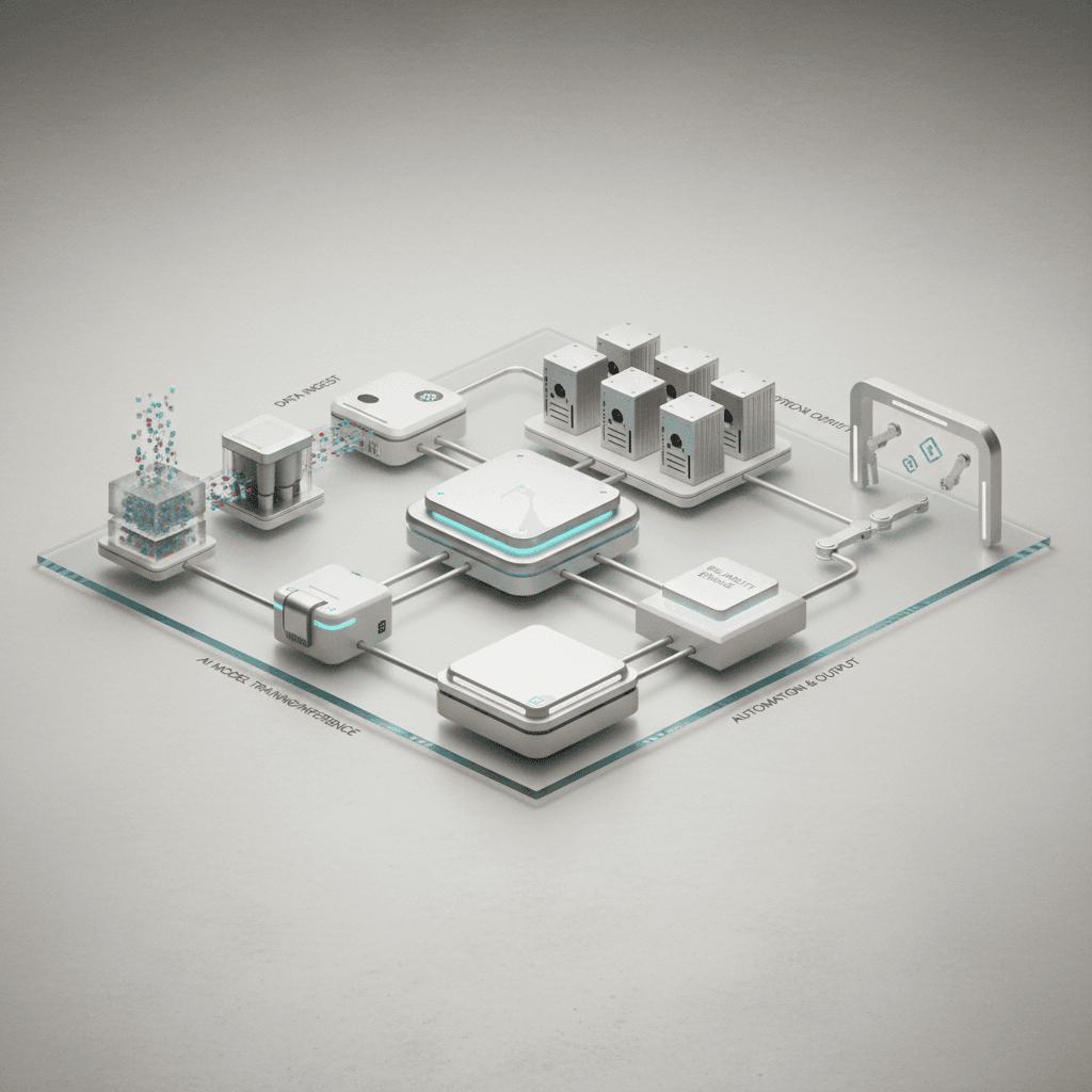 AI Workflow Design for Lean Teams practical implementation visual