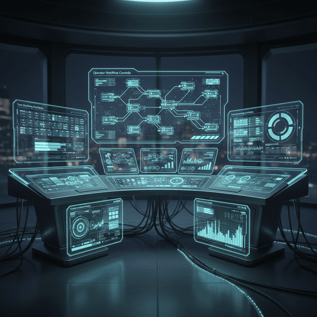 Lead processing automation workflow visual