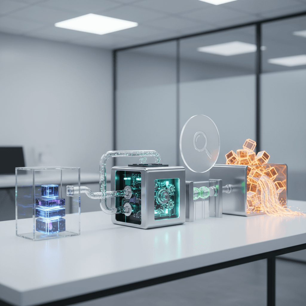 What an AI content factory actually looks like in practice topical reference visual