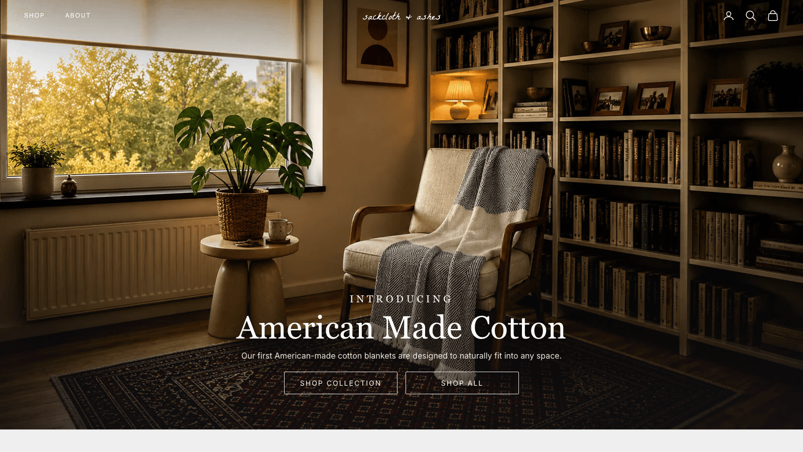 Sackcloth & Ashes website