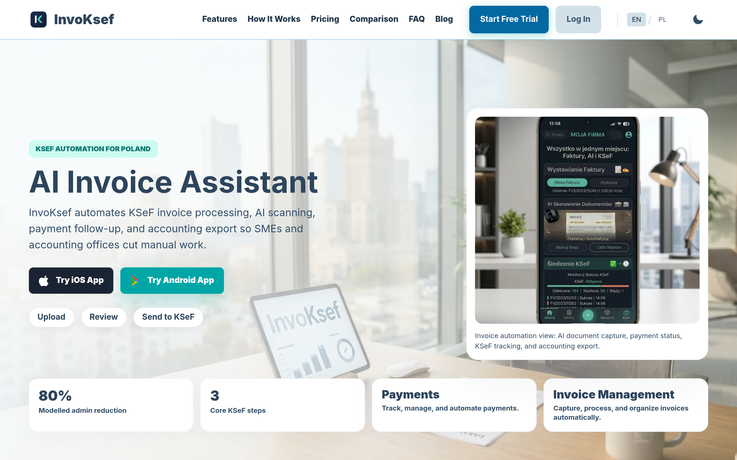 InvoKsef: AI KSeF Invoicing & Organization for Poland