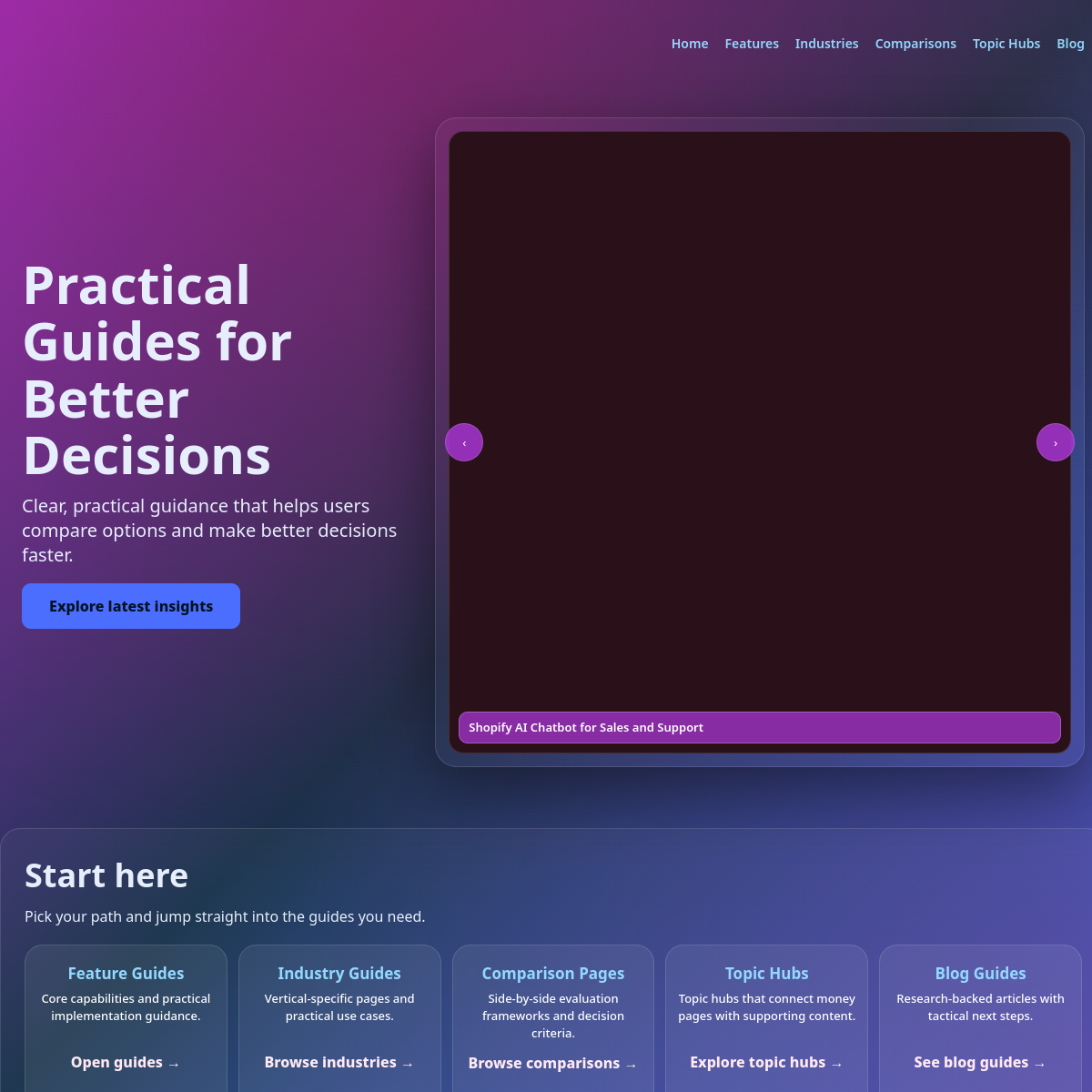 AIRep24 Blog with practical Shopify AI assistant with live variant-level data guides, insights, practical frameworks, and clear buying guidance.